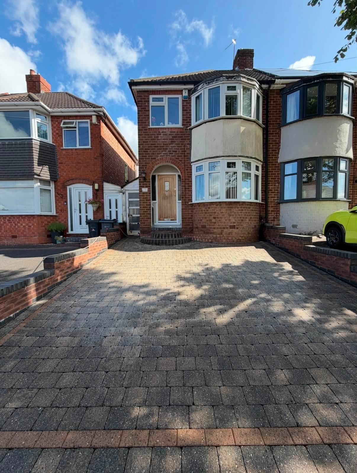Clean driveway